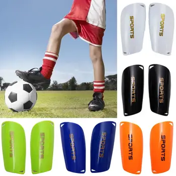 1 пара футбольных тренировочных накладок для защиты голени от ударов, Прочная ударопрочная Легкая Тонкая противоударная защитная накладка для ног, опорная пластина для брекетов
