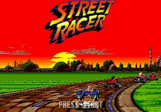16-битная игровая карта Streetracer MD для Sega Mega Drive для Genesis Прямая поставка