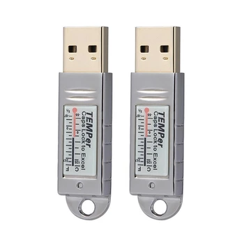 2X USB-термометр, датчик температуры, регистратор данных, рекордер для ПК Windows Xp Vista/ 7