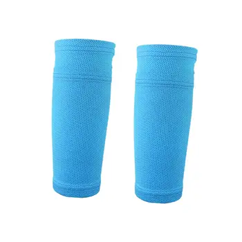 2x Защитные накладки на голени Футбольные защитные накладки на голени Носки для поддержки производительности ног Футбольные накладки на ноги для начинающих подростков взрослых спортсменов