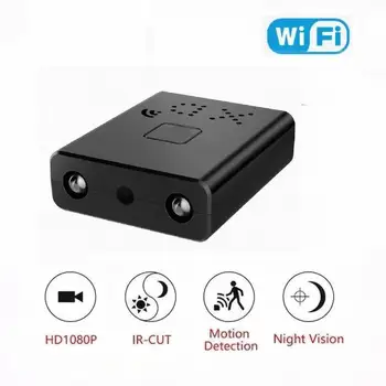 4K Full HD 1080P Мини ip-камера XD WiFi камера ночного видения с ИК-детектором движения, видеокамера безопасности HD-видеомагнитофон