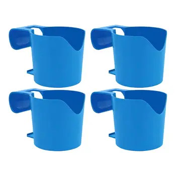 4x Подстаканники для бассейна Крючок для контейнера Многоцелевая корзина для хранения чашки для бассейна