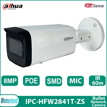 Dahua 8MP IPC-HFW2841T-ZS IR 60m POE SMD Со Встроенным Микрофоном Сетевая камера с Переменным фокусным расстоянием Bullet WizSense Камера видеонаблюдения