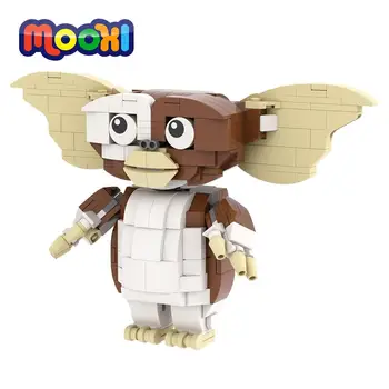 MOOXI Movie Gremlins Horror Monster Block Building Brick Развивающая детская игрушка Для детей, подарочная модель, детали для сборки своими руками MOC1254
