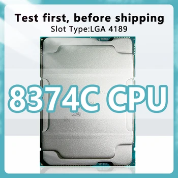 Xeon Platinum 8374C QS версия процессора 2.7 ГГц 54 МБ 270 Вт 36Core72Thread процессор LGA4189 для серверной материнской платы C621A