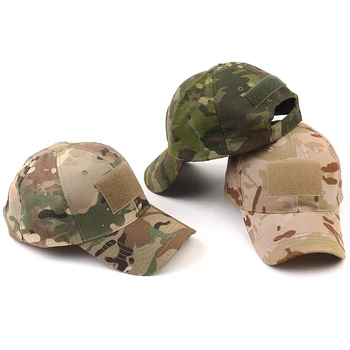 Бейсболки Нового стиля Камуфляжные Тактические Солдатские Боевые Пейнтбольные Регулируемые Летние Солнцезащитные шляпы Snapback Мужчины Женщины