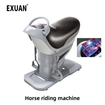 Бытовая многофункциональная пластиковая умная машина для похудения EXUAN, Тренажеры для верховой езды, физические упражнения, оборудование для аэробики.