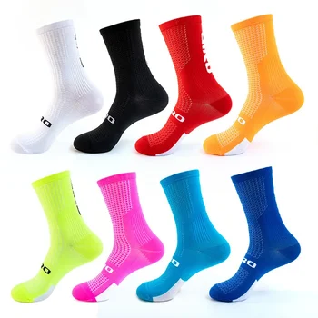Командные Велосипедные Носки Профессиональные Спортивные Велосипедные носки Высококачественные Носки для бега Баскетбольные Носки Мужские Женские