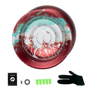 Наслаждайтесь профессиональным соревнованием Yo-Yo Ball Metal Yo-Yo с 10-шариковыми прецизионными подшипниками из алюминиевого сплава, устойчивыми к высокой скорости.