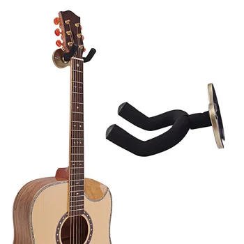 Настенная вешалка для гитары, защищающая от царапин, подставка для хранения гитар