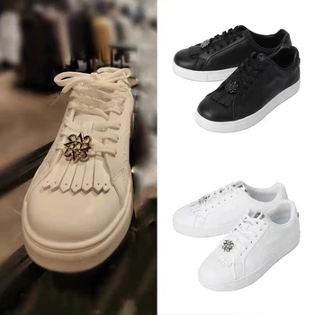 Новая обувь для гольфа StANDREWS, лето 2023, новые женские туфли с принтом и аксессуарами с кисточками, спортивная дышащая нескользящая обувь для гольфа