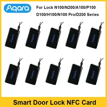 Оригинальная NFC-карта Aqara Smart Door Lock для Aqara Smart Door Lock Серии N100 N200 P100 D200 EAL5+ Level Safety Program control