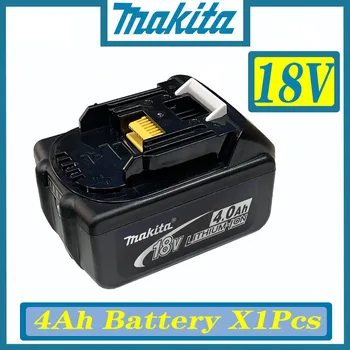 Оригинальная батарея Makita 18 В, Аккумуляторная батарея для электроинструментов емкостью 3,0 Ач со светодиодной заменой Li-ion LXT BL1860B BL1860 BL1850