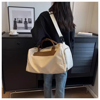 Портативная дорожная сумка для женщин, Оксфордские вещевые сумки, женская дорожная сумка-тоут, ручная кладь, дорожная сумка для багажа большой емкости