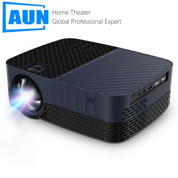 Проектор AUN Z5S Full HD 1080P LED Для Кинотеатра Android 9 TV 1920x1080P MINI Beamer 4k Vidoe Проектор для Домашнего Кинотеатра Мобильного Телефона