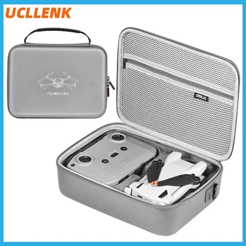 Ручная сумка через плечо, водонепроницаемая сумка для хранения в твердом корпусе для DJI Mini 3/Mini 3 Pro (RC/RC N1), аксессуары для дронов