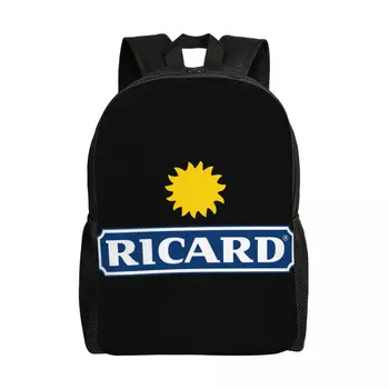 Рюкзаки Ricard для женщин и мужчин, водонепроницаемая школьная сумка для колледжа, сумки для книг с принтом
