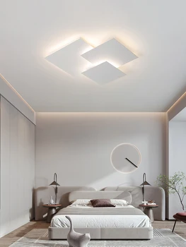 Современный и минималистичный светильник для гостиной, минималистичный и атмосферный домашний креативный новый накладной и сращенный светильник для спальни