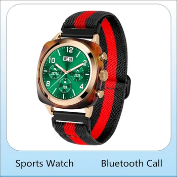 Спортивные смарт-часы Для мужчин и женщин Вызов по Bluetooth 1,2-дюймовый Полноэкранный сенсорный Пользовательский циферблат Динамический монитор сердечного ритма Smartwatch