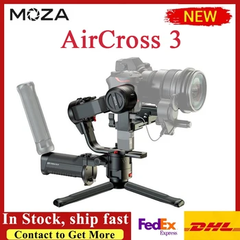 Стабилизатор камеры MOZA AirCross 3 с 3-осевым карданом Грузоподъемностью до 3,2 кг, совместимый с несколькими устройствами
