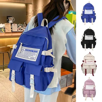 Школьный рюкзак большой емкости с несколькими карманами, студенческий рюкзак для женщин, студенческие сумки для подростков, школьные сумки Mochilas для девочек