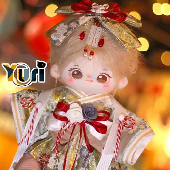 Японское кимоно Yuri Kpop для кукол 20 см 30 см, одежда для игрушек, великолепный Элегантный милый реквизит, косплей, предварительная распродажа